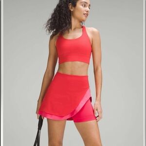 NWT Lululemon Lululemon Asymmetrical Layered High-Rise Tennis Skirt size 8